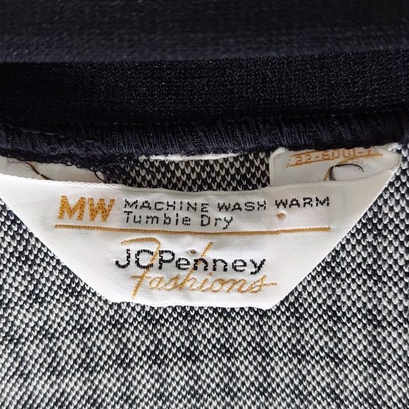 Vintage JCPenney Houndstooth Blazer Jacket - Picture 2 of 11